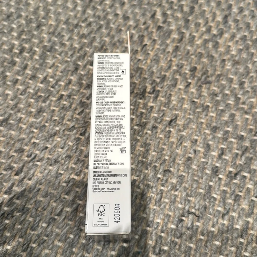 NWT- Sally Hansen Perfect Press-On Nails Ozone you Didn’t Purple - Picture 4 of 5